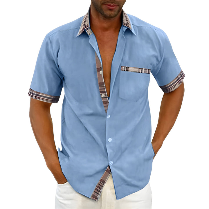 Heren Overhemd | Korte Mouwen & Stijlvol | Voor Elke Gelegenheid | Comfort Fit