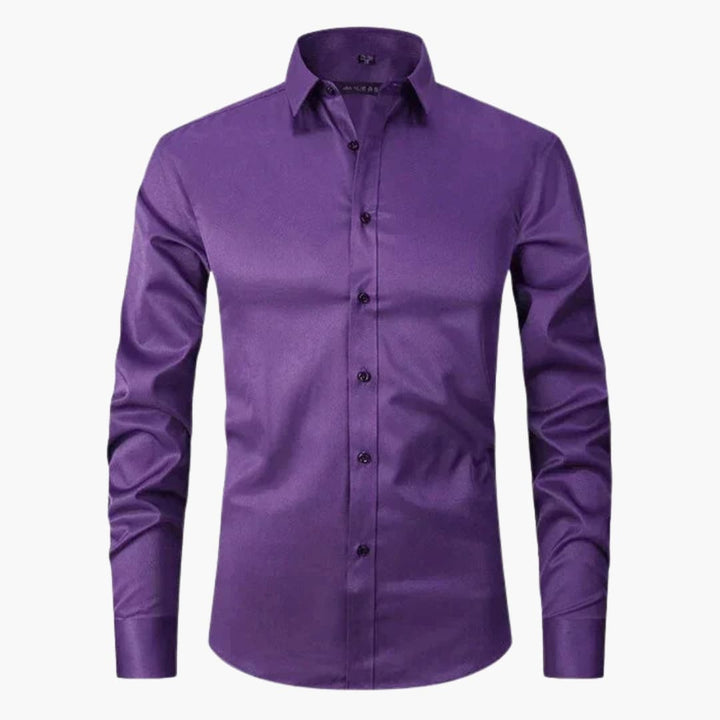 Heren Shirt | Slimfit | Lange Mouw | Zomer
