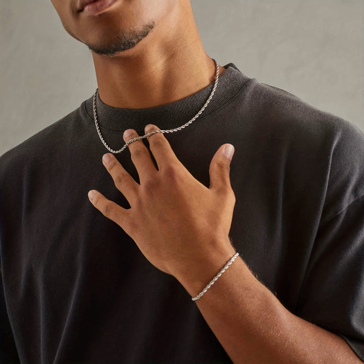 Heren Ketting | Hiphop Design | Verguld & Modieus | Roestvrij Staal