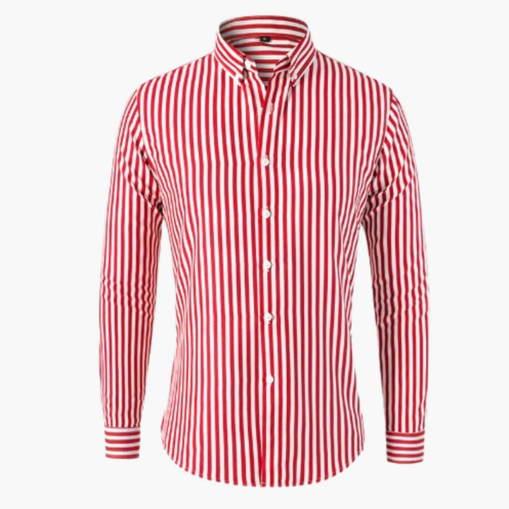 Heren Shirt | Slimfit | Lange Mouw | Zomer