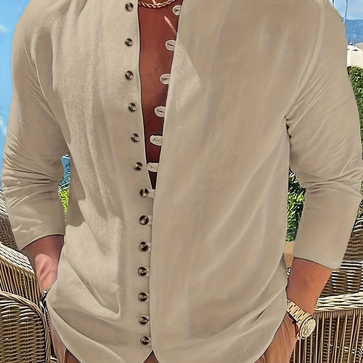 Heren Shirt | Elegant | Lange Mouw | Zomer
