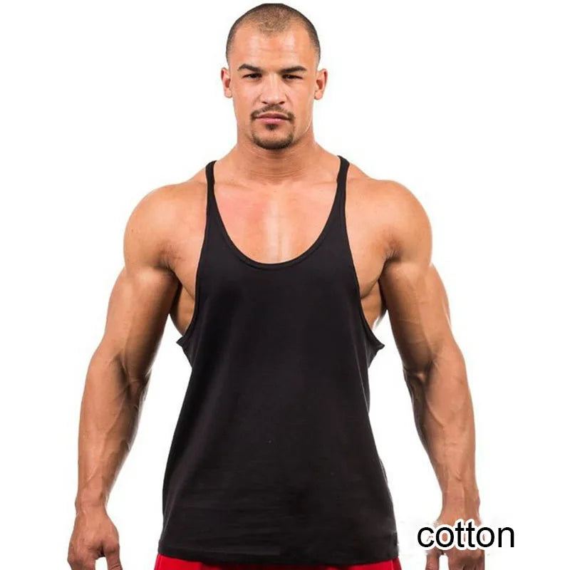 Heren Top | Athletic | Mouwloos Ronde Hals | Zomer