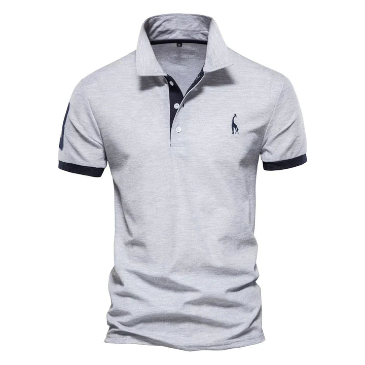 Heren Polo T-Shirt | Korte Mouwen & Kraag | Casual Zomer Polo | Katoen & Polyester