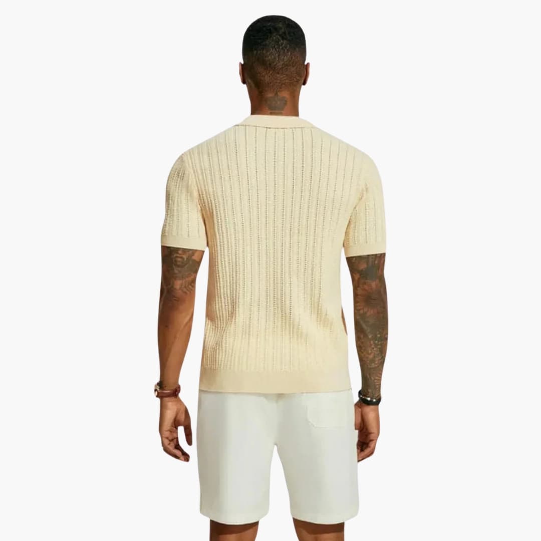 Heren Polo | Retro | Korte Mouw | Zomer