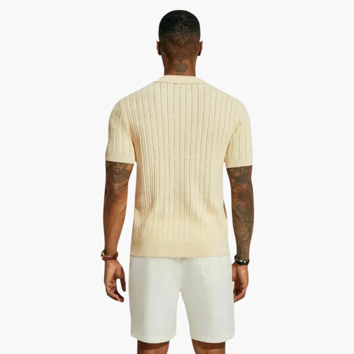 Heren Polo | Retro | Korte Mouw | Zomer