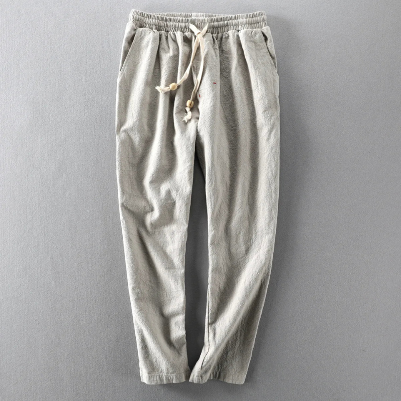 Heren Broek | Tapered | Hoge Taille | Zomer