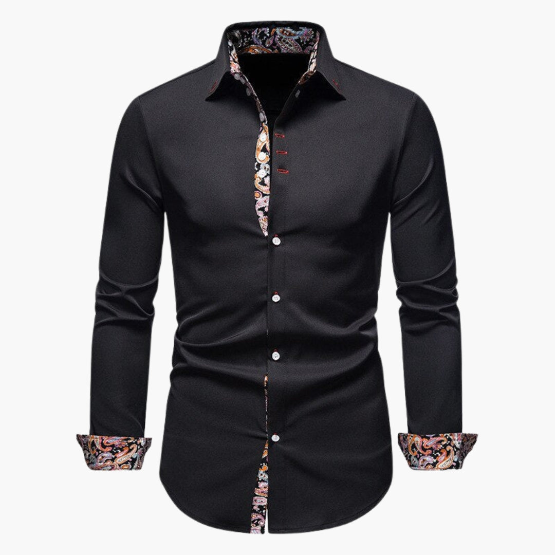 Heren Shirt | Slimfit | Met Knoopjes | Lente