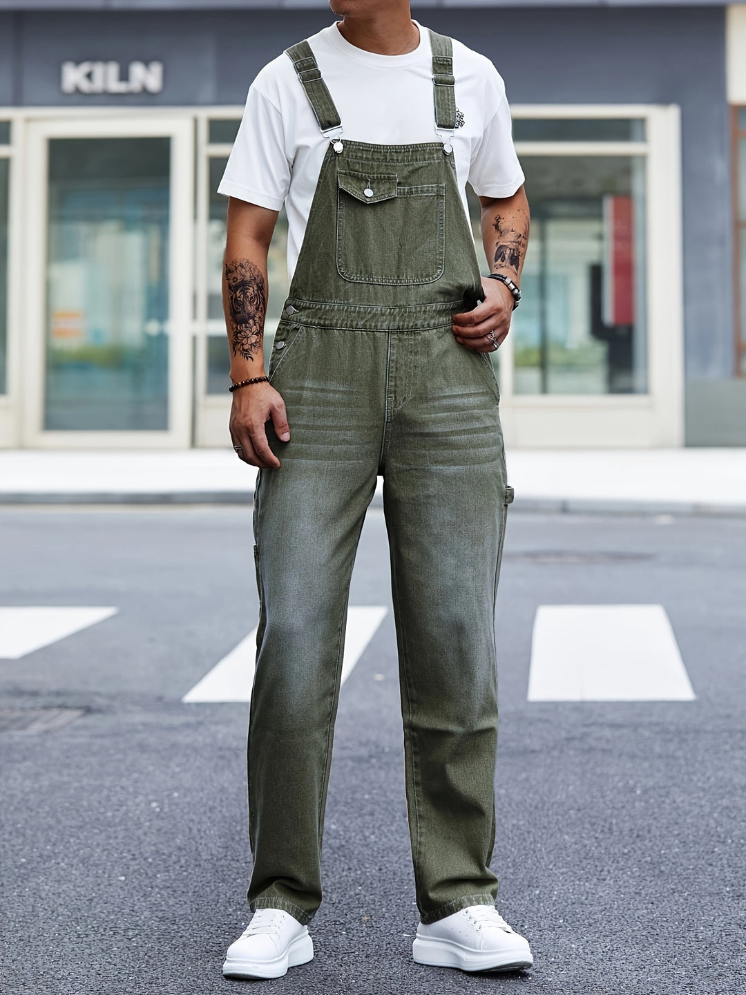 Heren Overalls | Loose Fit | Meerdere Zakken | All-Season Werkkleding