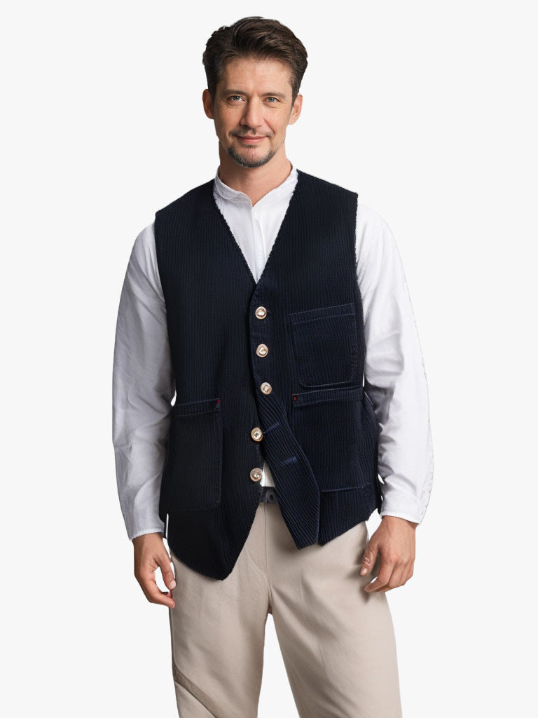 Winterjas Heren | Tussenjas met Multi-Pockets | Praktisch, Modern & Veelzijdig