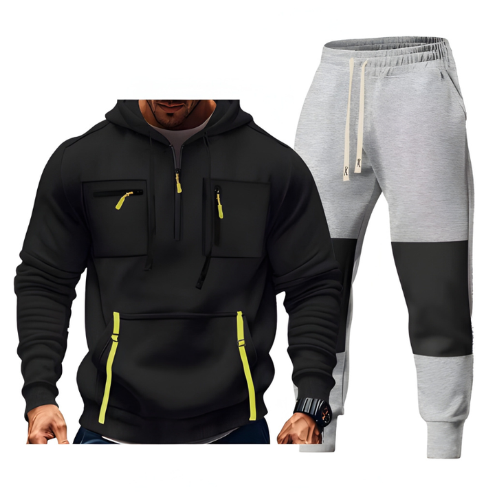 Heren Set | Sportieve Hoodie & Joggingbroek | Functionele Kleding | Comfortabel & Modern