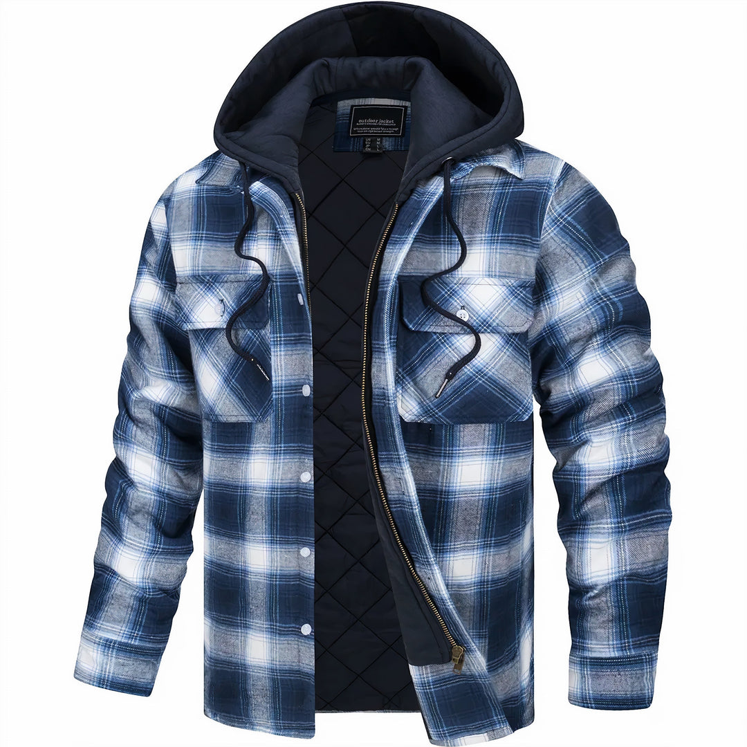 Klassieke Hoodie Jacket met functionele zakken voor moeiteloze stijl en comfort | Jesse