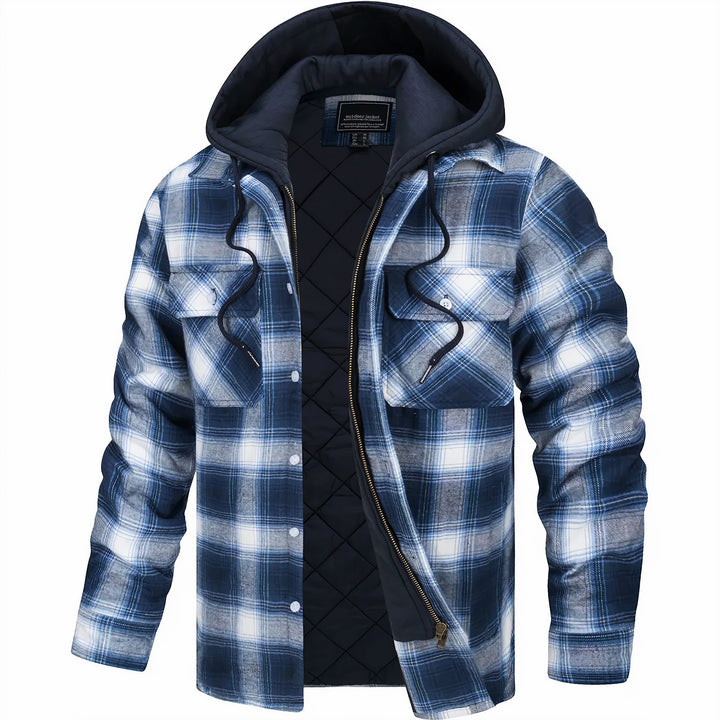 Klassieke Hoodie Jacket met functionele zakken voor moeiteloze stijl en comfort | Jesse