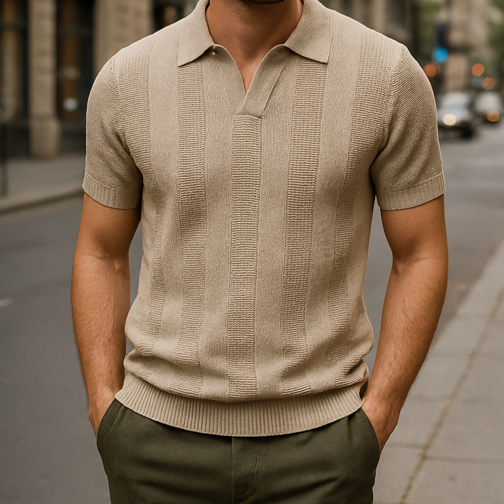 Heren Poloshirt | Ademend & Hoogwaardig | Klassiek & Casual | Gebreid Design