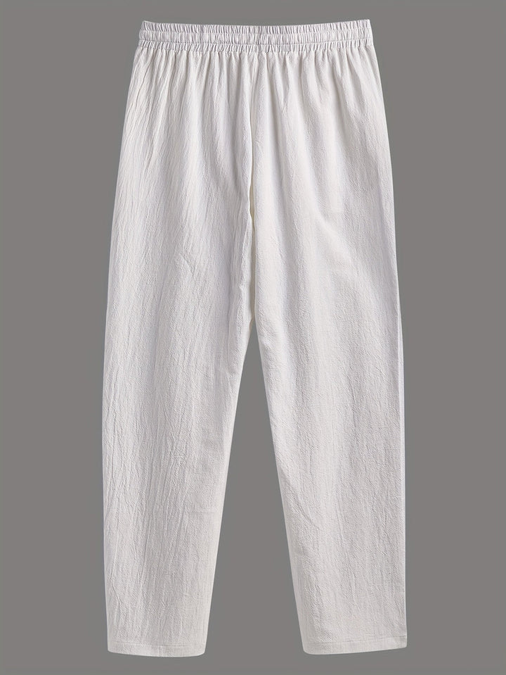 Heren Broek | Straight | Met Trekkoord | Zomer