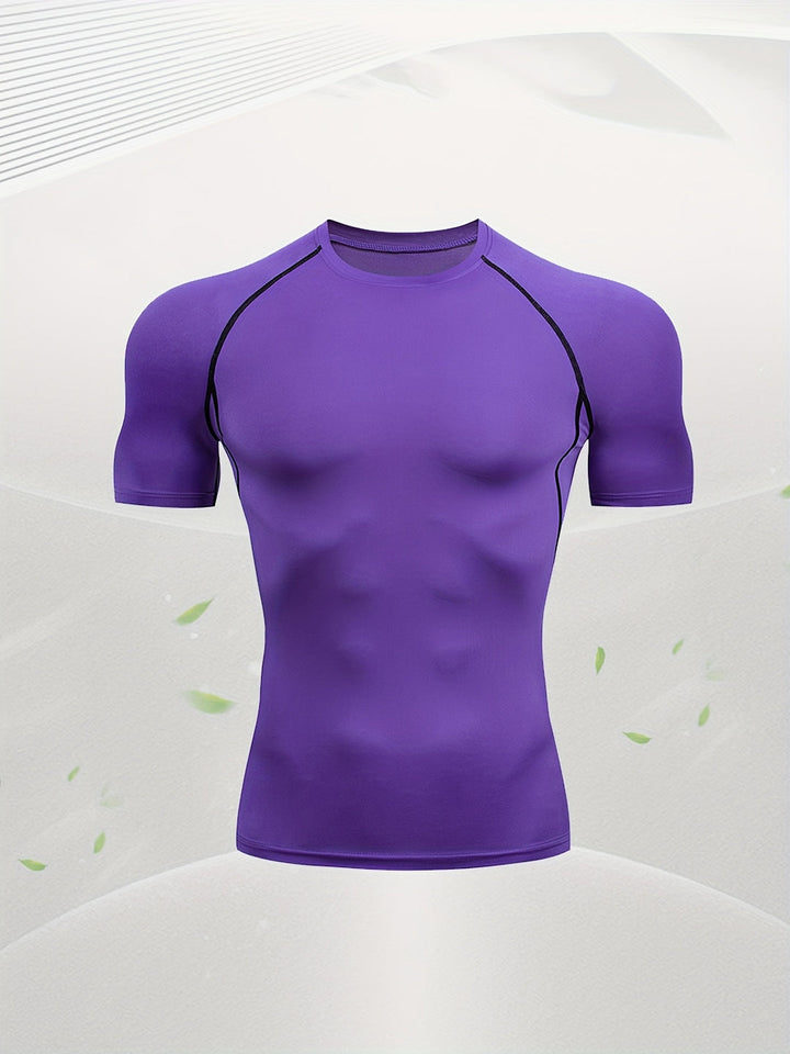 Heren Top | Slimfit | Naadloos Design | Zomer