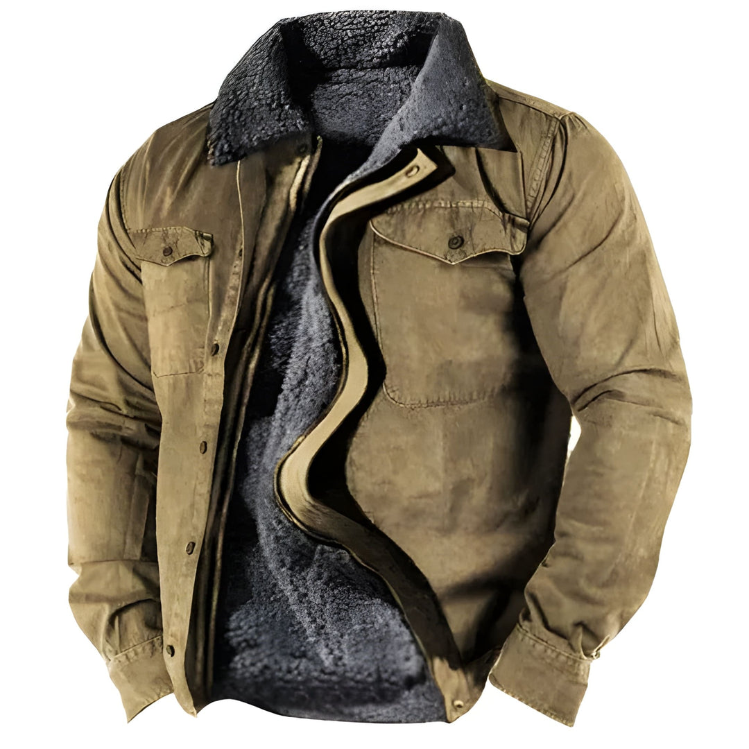 Winterjas Heren | Military Jacket | Functionele Zakken | Duurzame Tussenjas