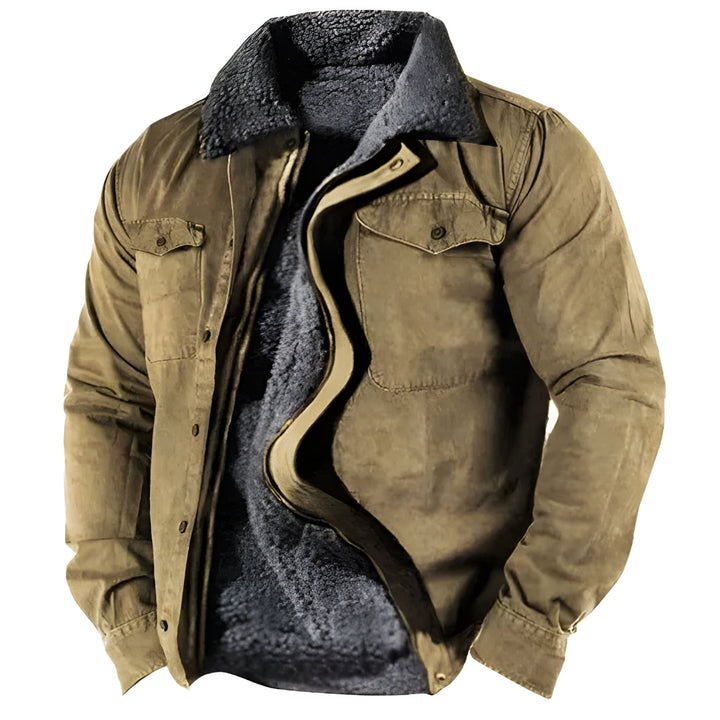 Winterjas Heren | Military Jacket | Functionele Zakken | Duurzame Tussenjas