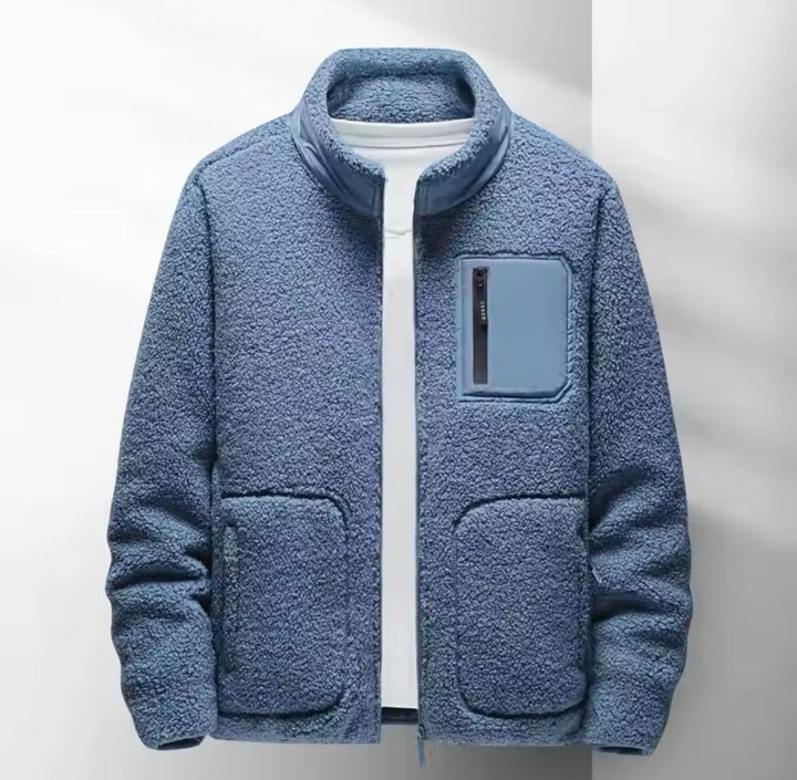 Warme en stijlvolle winter fleece jas met ultiem comfort en elegantie | Mano