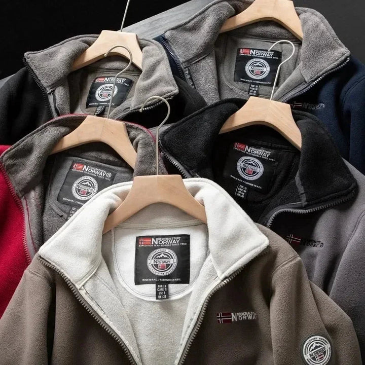 Ultieme fleece jas voor heren met zachte warmte en moderne pasvorm | Roy