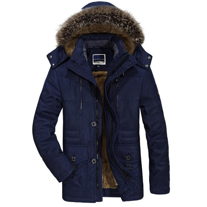 Premium gewatteerd Winterjas voor heren met capuchon en tijdloze warmte | Philip