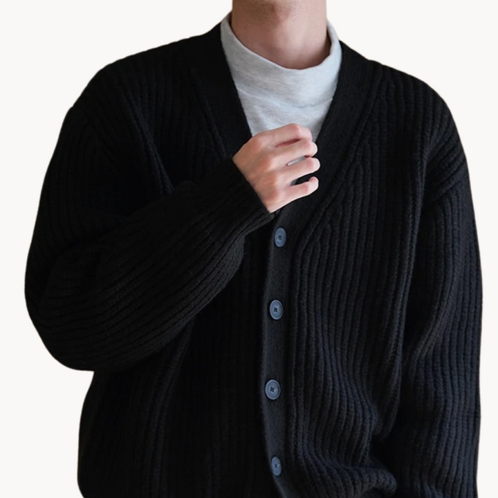Klassiek vest met V-hals en knoopsluiting voor tijdloze elegantie en veelzijdig ontwerp | Olivier