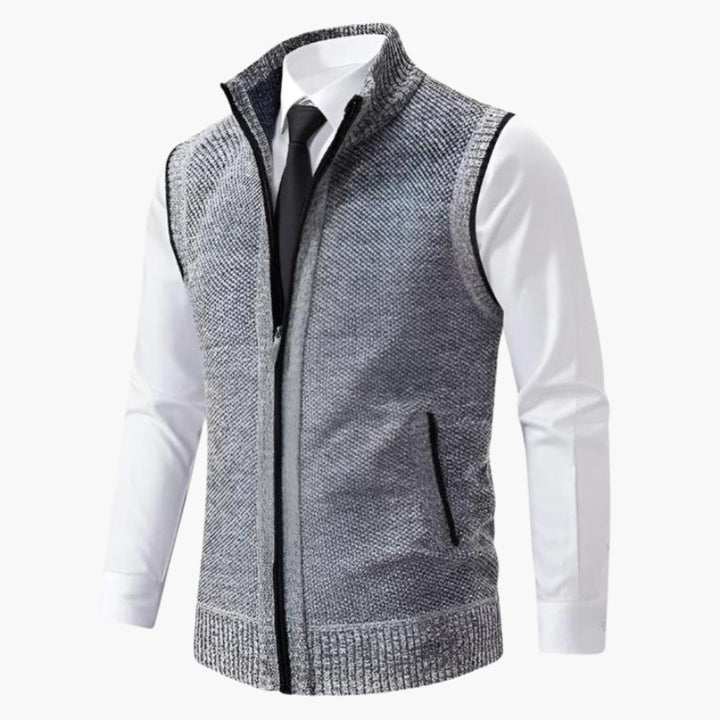 Heren Gilet | Elegant | Met Ritssluiting | Herfst