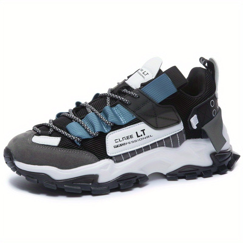 Heren Hardloopschoenen | Chunky Sneakers | Schokabsorberend & Ademend | Vetersluiting