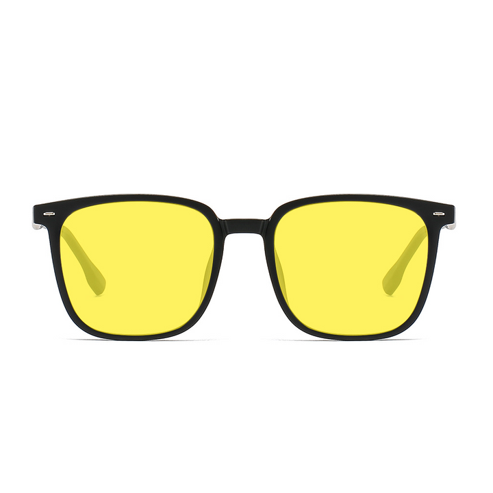Heren Zonnebril | Retro | Rechthoekig Design | Zomer