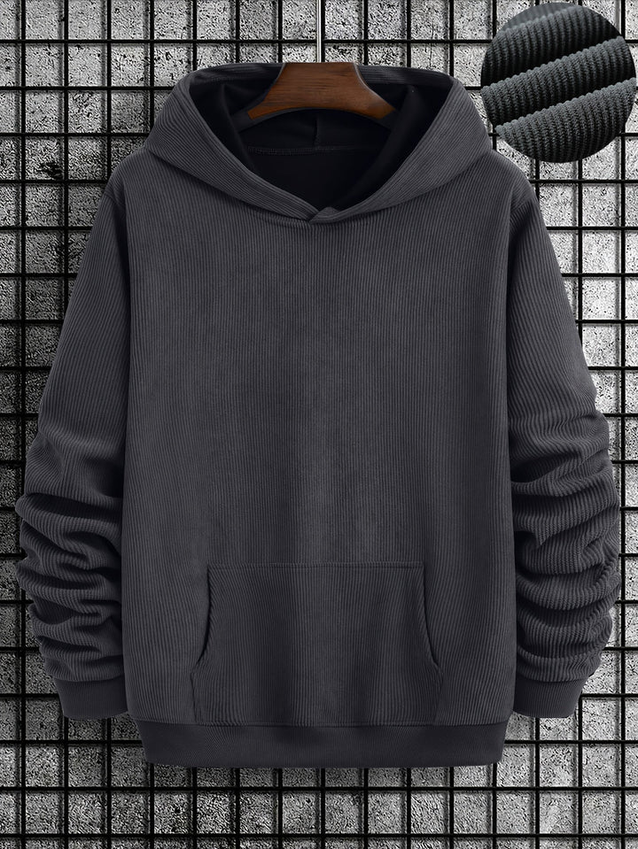 Heren Hoodie | Zacht & Warm | Losse Pasvorm | Herfst/Winter
