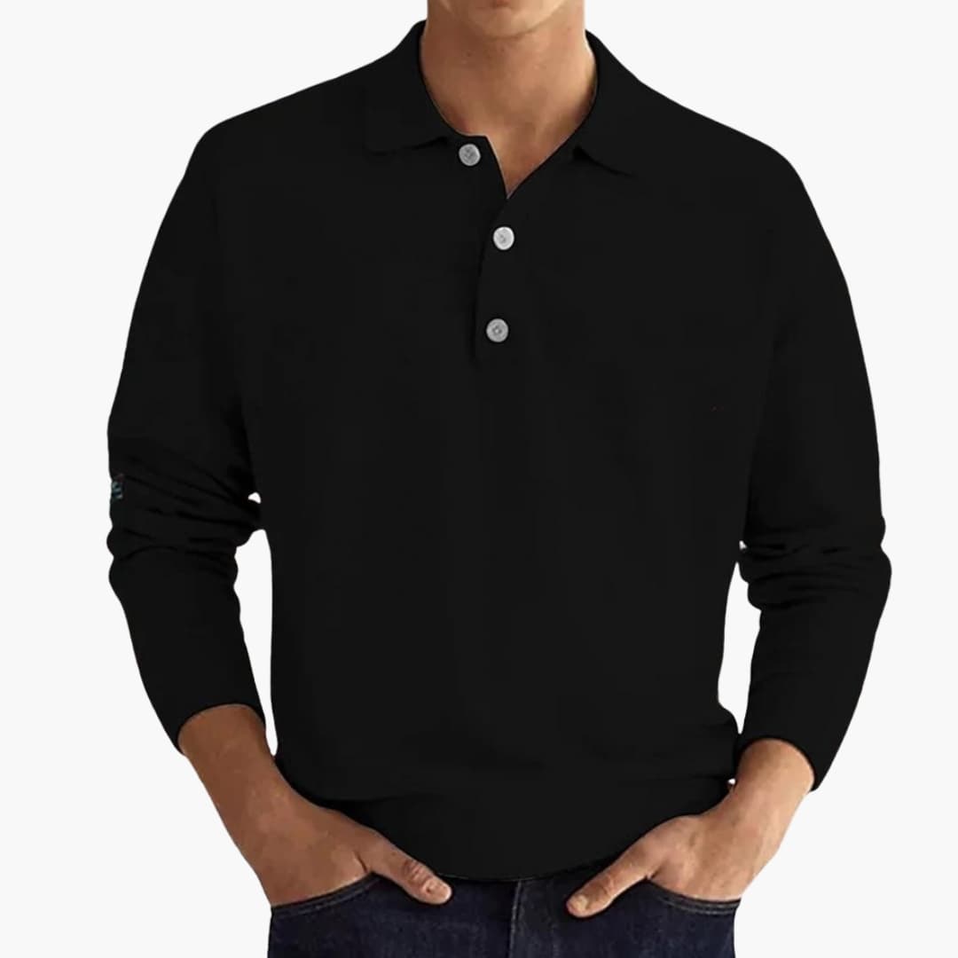 Heren Polo | Elegant | Lange Mouw | Zomer