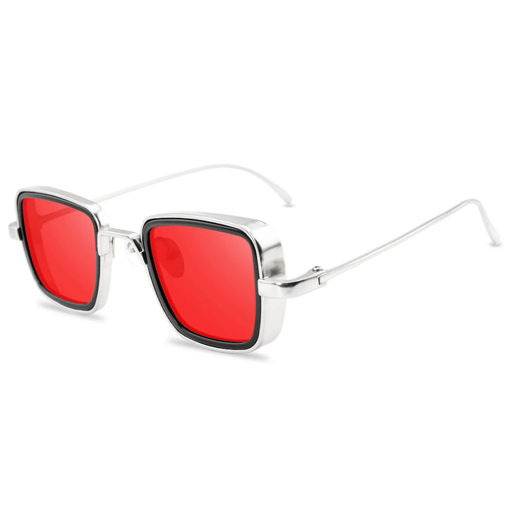 Heren Zonnebril | Retro | Vierkant Design | Zomer