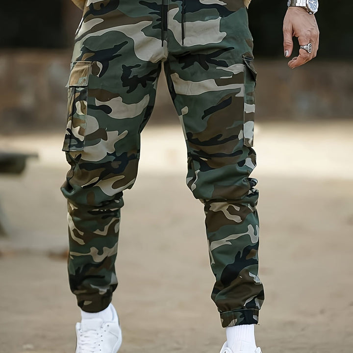Heren Camouflage Cargobroek | Multifunctioneel voor Wandelen & Outdoor