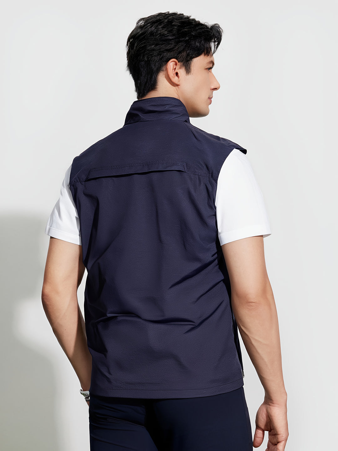 Herensvest | Sneldrogend | Mouwloos | Meerdere Zakken | Polyester