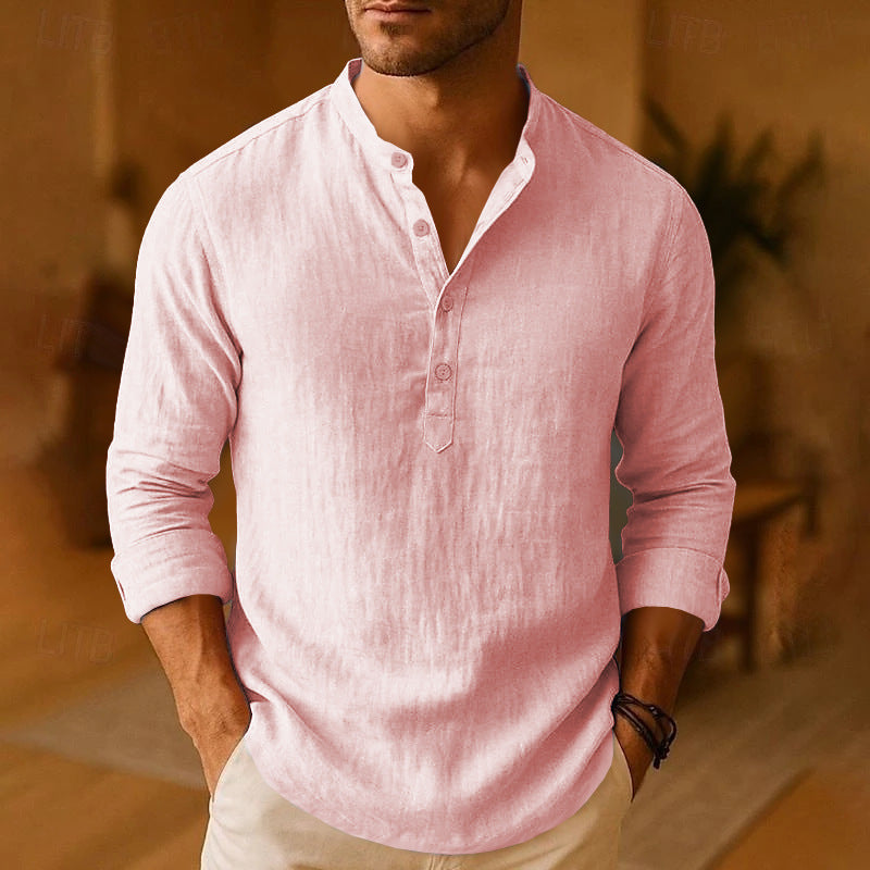 Heren Shirts | Elegant | Lange Mouw | Zomer