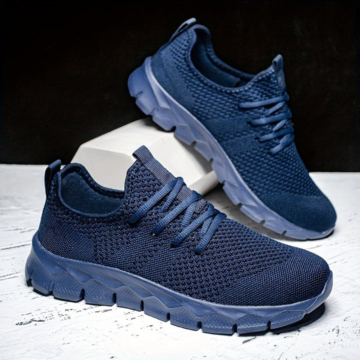 Heren Hardloopschoenen | Ademend Mesh & Instapdesign | MD-Zool | Voor Sport & Vrije Tijd