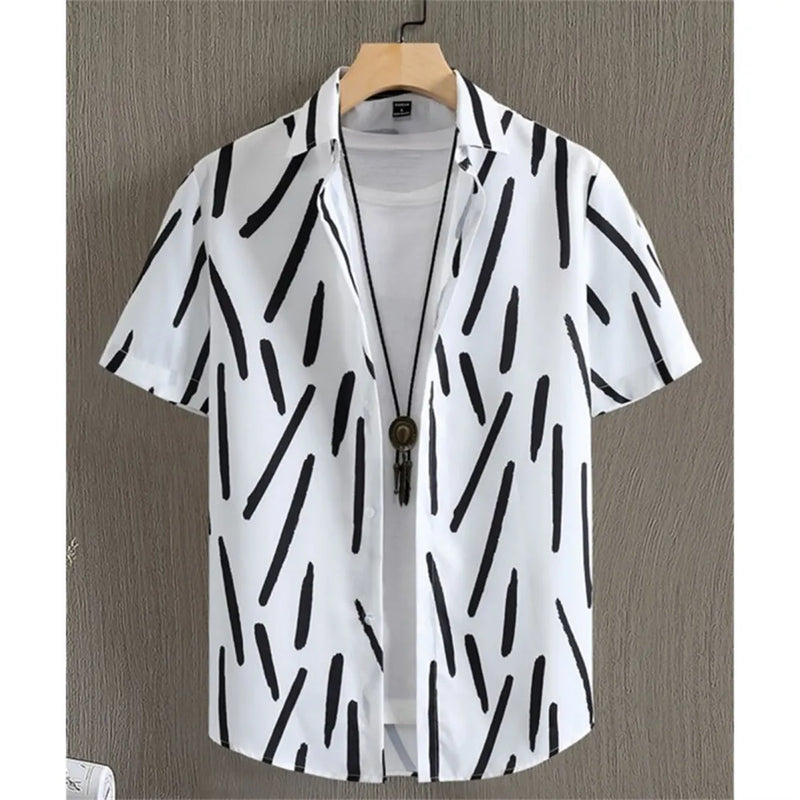 Heren Shirt | Vintage | Korte Mouw | Zomer