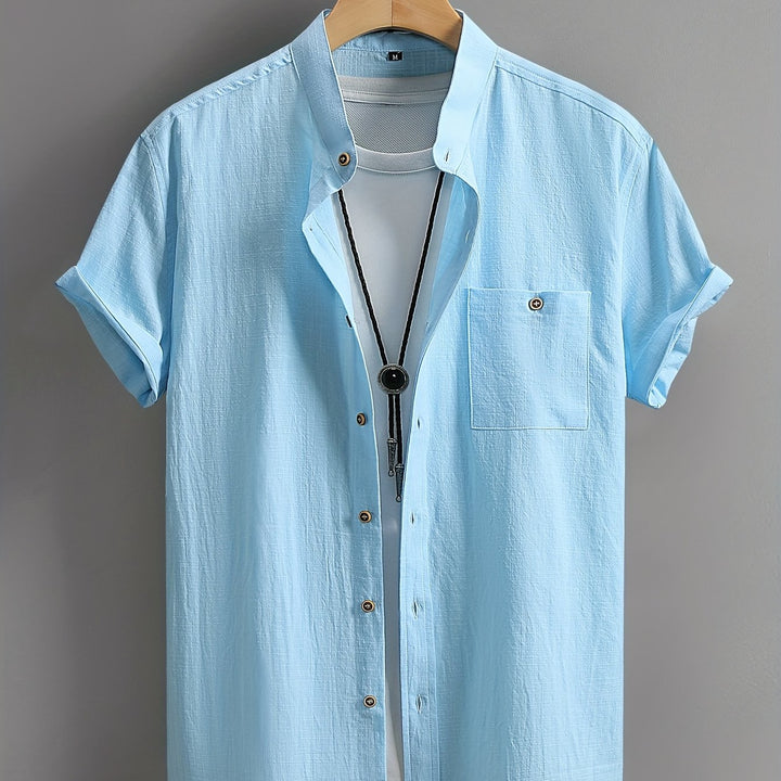 Heren Shirt | Straight | Korte Mouw | Zomer