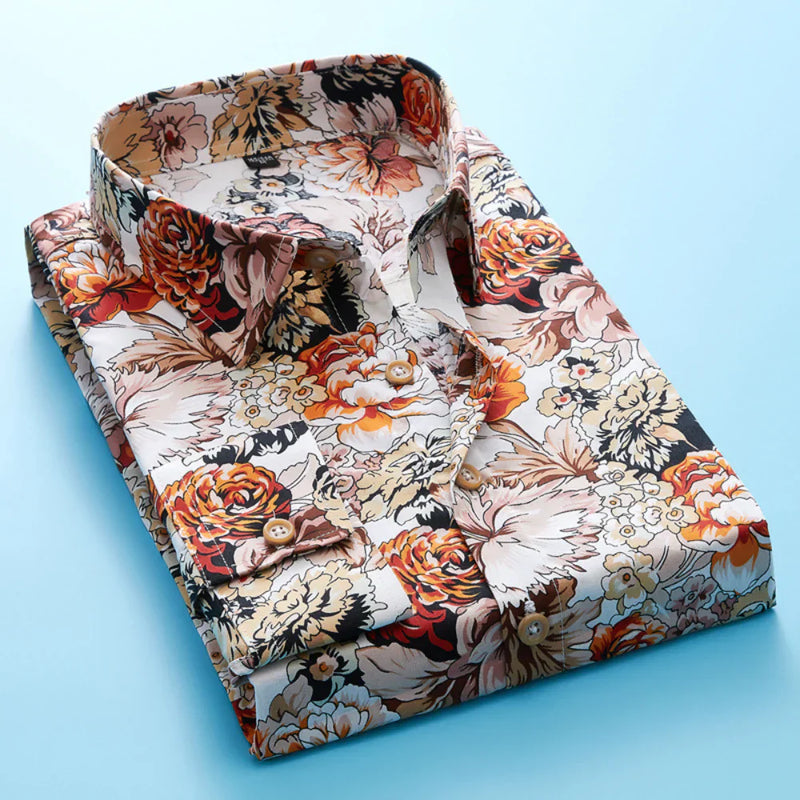 Heren Shirt | Elegant | Met Knoopjes | Zomer