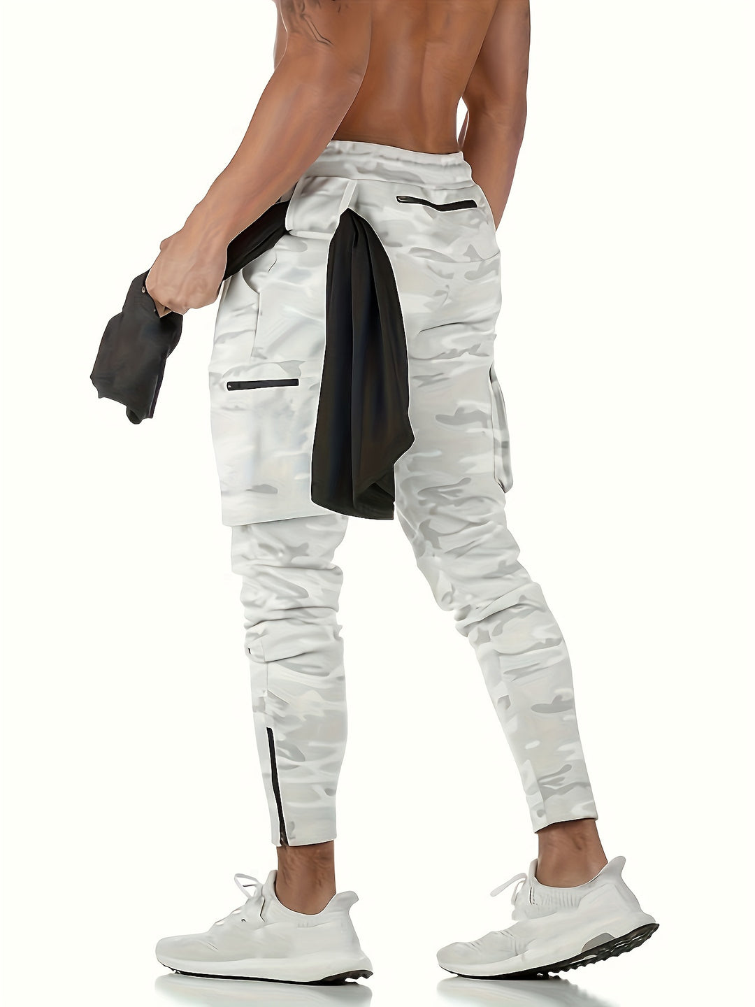 Herensportbroek | Multifunctionele Cargojoggingbroek | Voor Sport & Outdoor