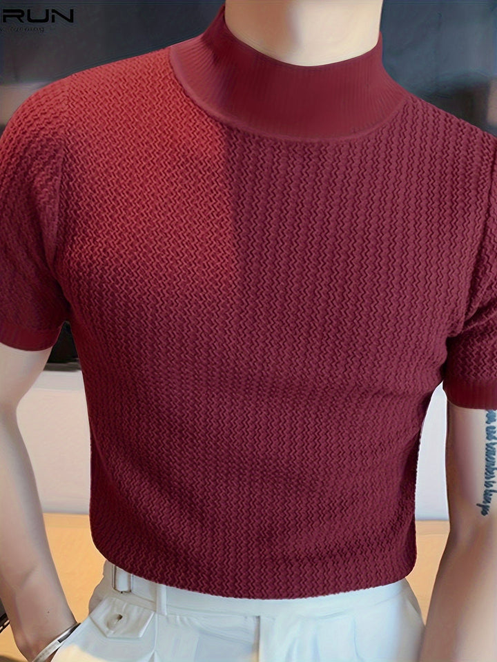Heren T-shirt | Effen & Gestreept | Casual Comfort | Katoenmix