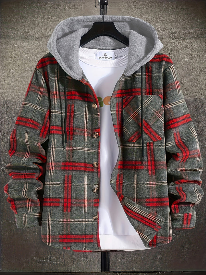 Winterjas Heren | Capuchon & Knoopsluiting | Casual