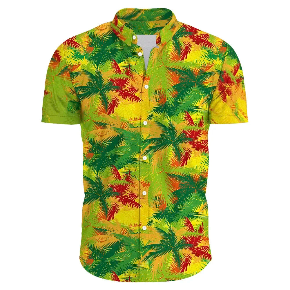 Heren Shirt | Casual | Korte Mouw | Zomer