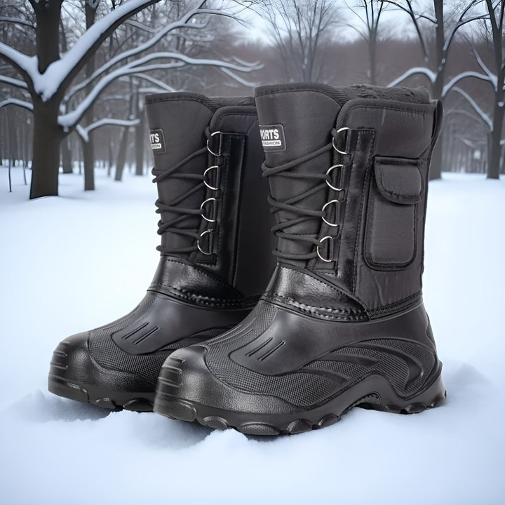 Sneeuwlaarzen Heren | Antislip Zool & Enkelsteun | Outdoor Schoenen Heren