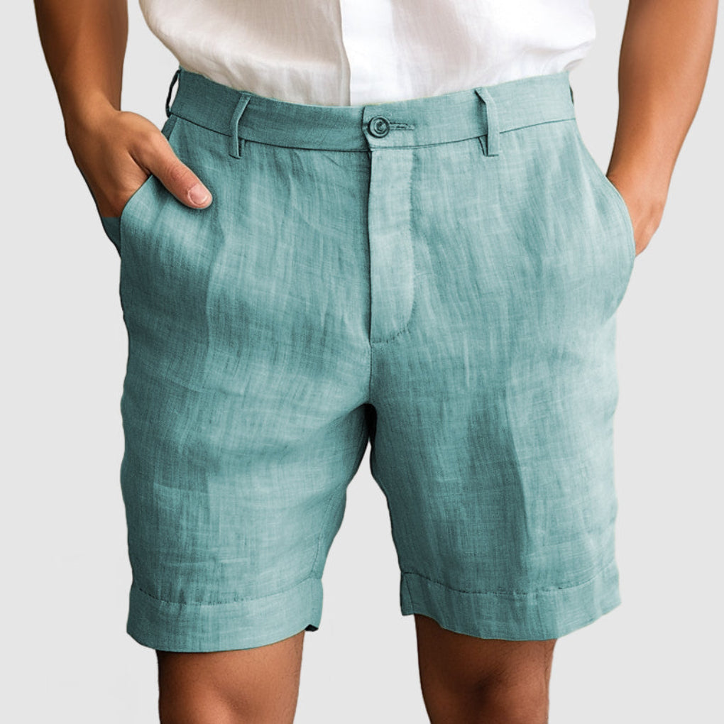 Heren Short | Straight | Knoopsluiting | Zomer