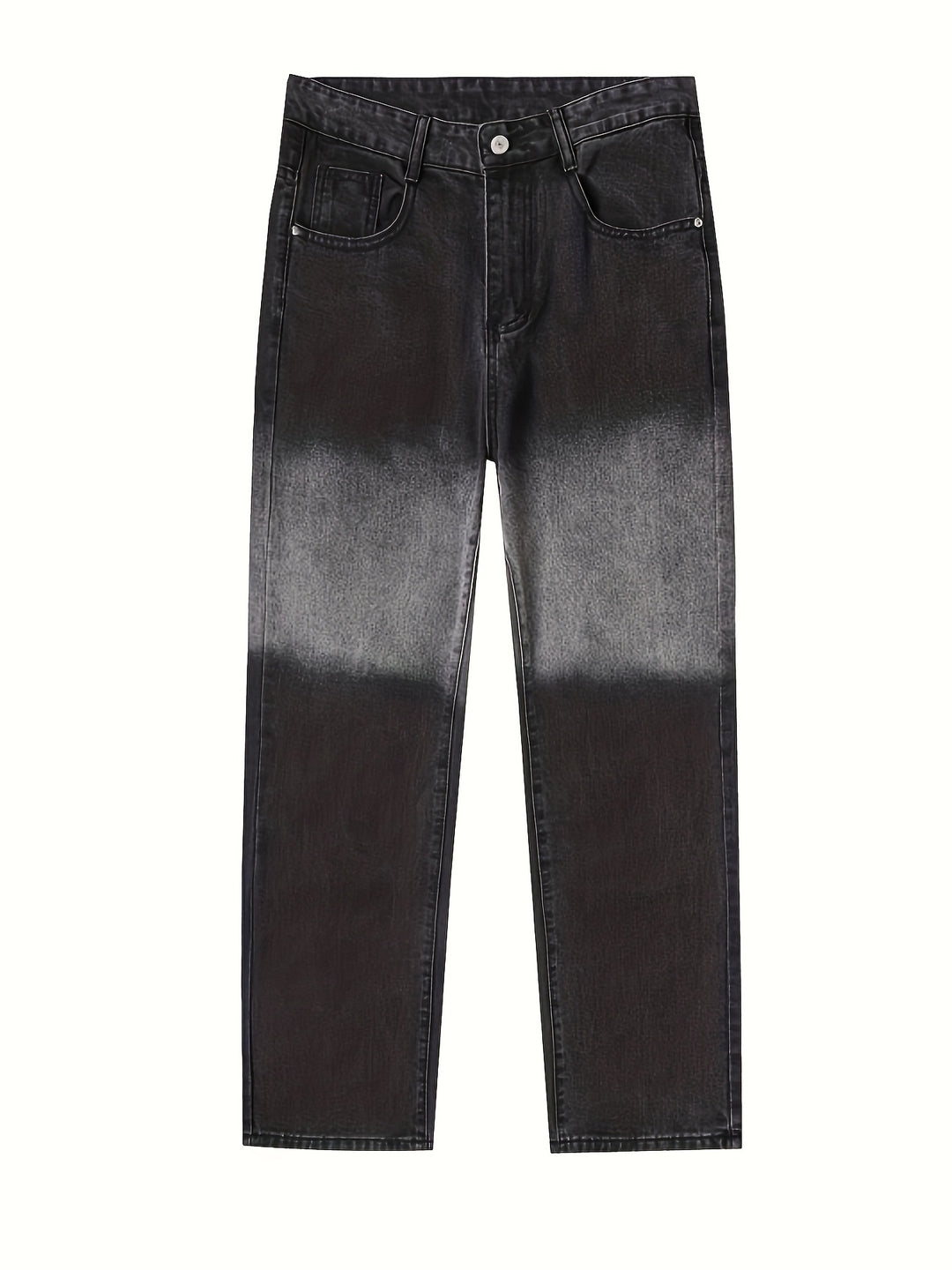 Heren Jeans | Gradient Kleureffect | Met Zakken | Comfortabele Denim