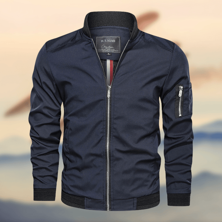 Heren Bomberjack | Basic Stijl | Comfortabel & Modieus | Polyester