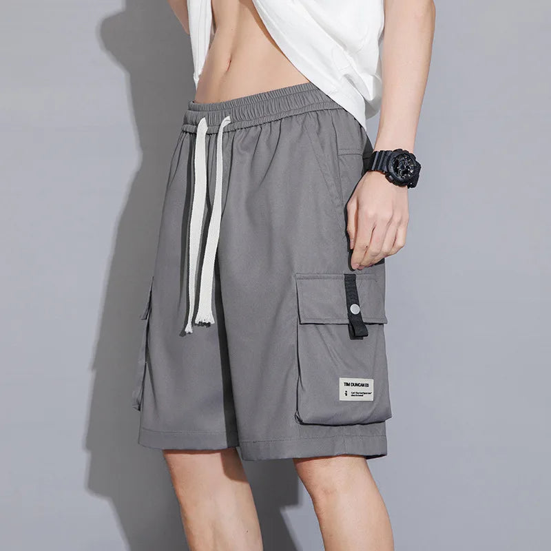 Heren Cargo Short | Oversized | Trekkoord | Zomer