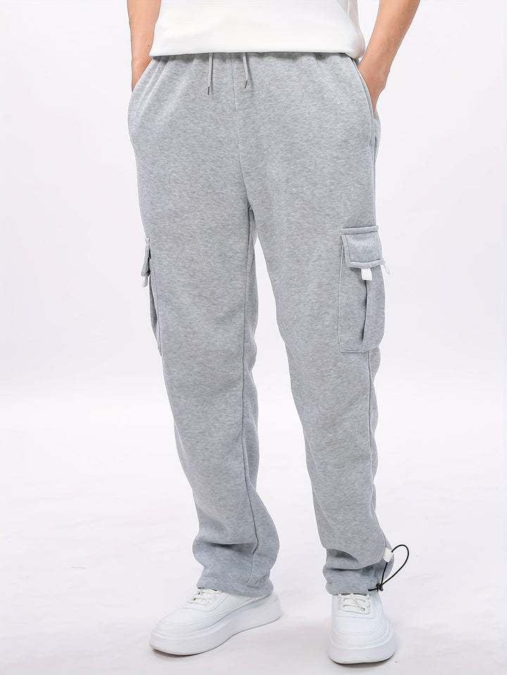 Heren Cargo Broek | Loose Fit | Multi-Zakken | Streetwear & Werk