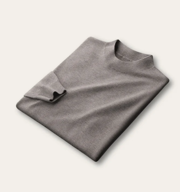 Moderne crewneck Trui voor mannen met knus comfort en verfijnde stijl | Joshua