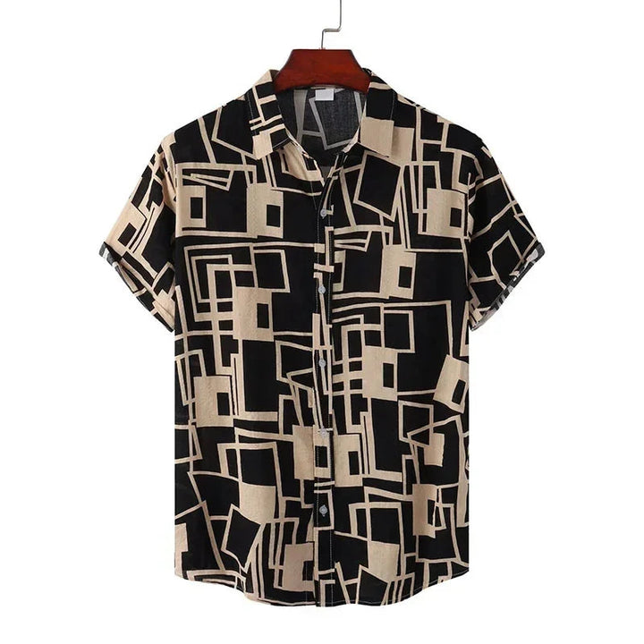 Heren Shirt | Retro | Met Knoopjes | Zomer